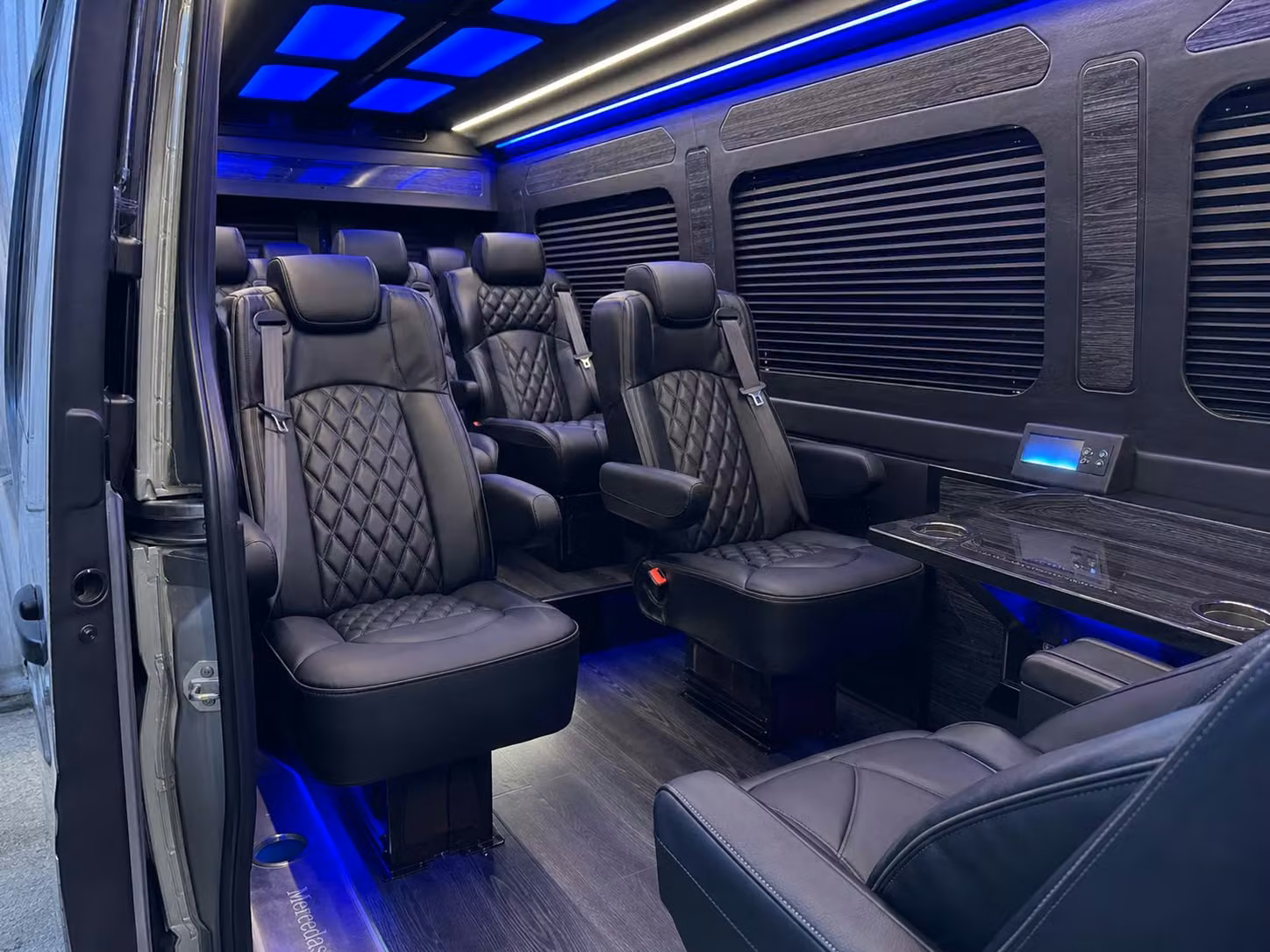 sprinter van transportation for groups and events across north miami beach
